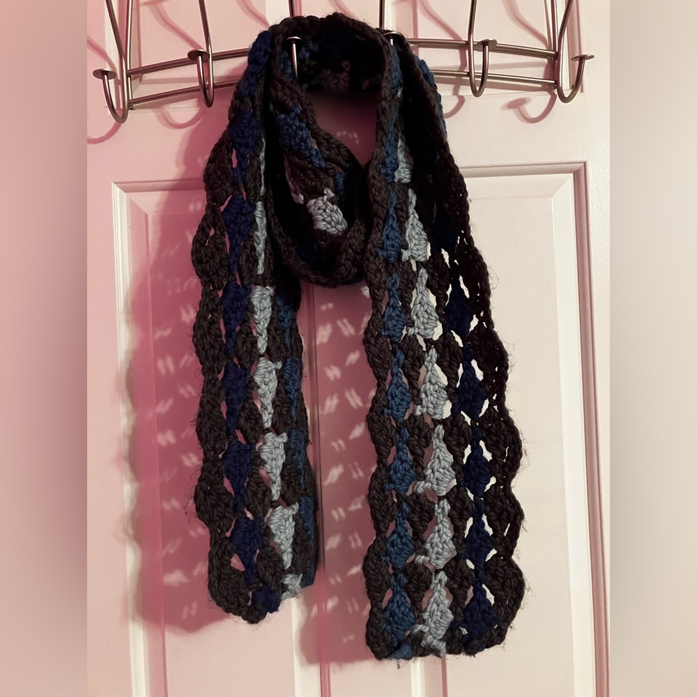 Crochet Scarf, Handmade 🧣
